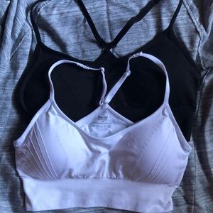 2 Pro-Fit Seamless Bralettes with Racerback NWOT